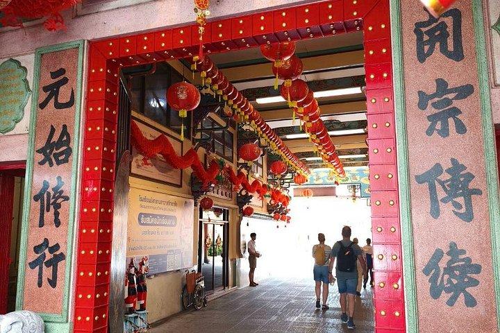 バンコクの有名なチャイナタウンのグルメ ツアー