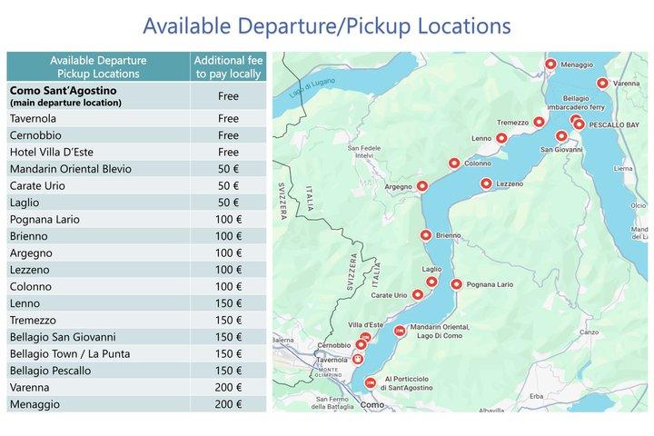 Tours en barco por el lago Como: opciones de 1 hora a un día completo