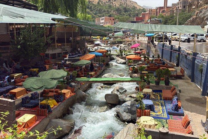 Marrakech: Ourika Waterfall, Atlas Mountain, Guide & River Lunch
