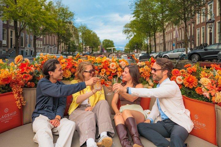 Amsterdam Luxury Canal Cruise + opzione Drinks & Bites illimitati