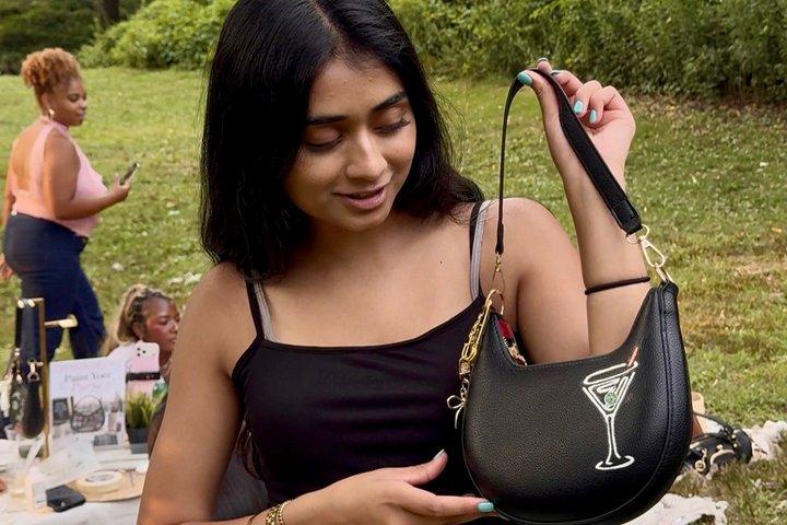 Paint Your Purse Workshop in Central Park