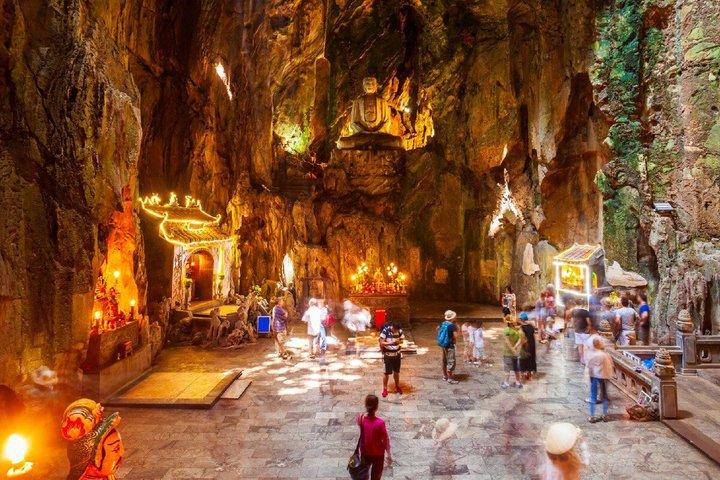 Marble Mountain Hoi An Ancient Town Tour from Da Nang