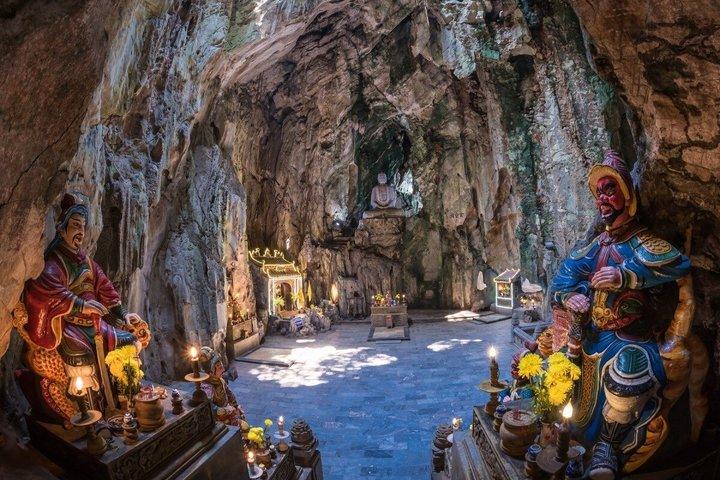 Marble Mountain Hoi An Ancient Town Tour from Da Nang