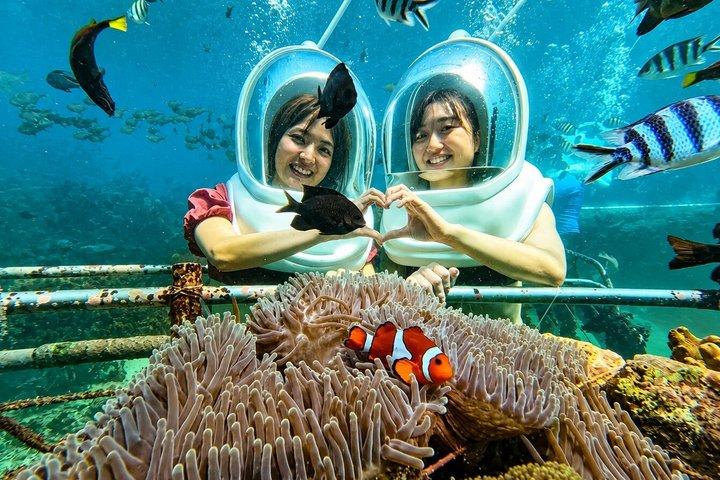 Bali Sea Walker onderwaterervaring met hoteltransfer