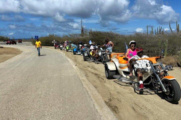 Recorrido guiado en triciclo por la isla de Aruba