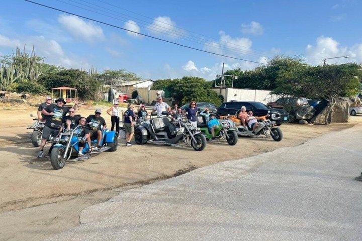 Recorrido guiado en triciclo por la isla de Aruba