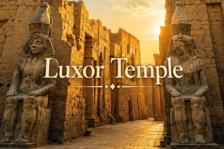 Excursion privée d'une demi-journée à Louxor East Bank : Karnak Temple &Luxor Temple