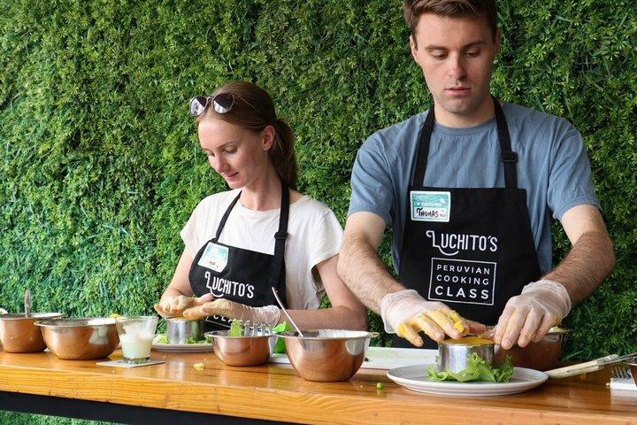 #1 Clasificado Lima Cooking Class : Hacer Ceviche, Causa & Pisco Sours!