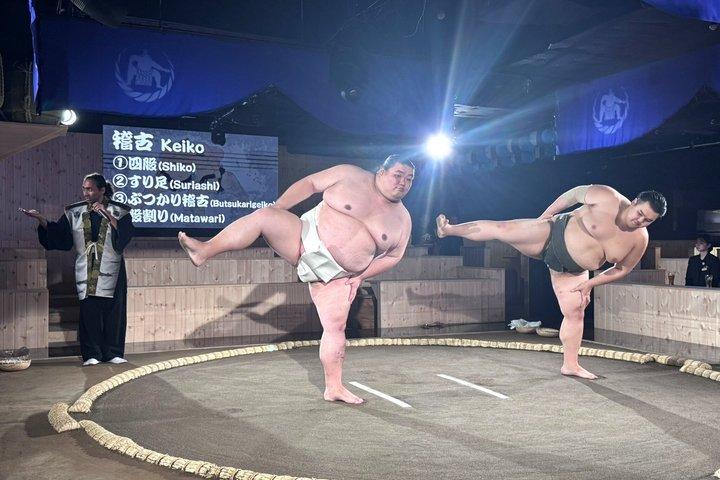 Sumo Show Upplevelse på Tokyo Tower med Japanska köket