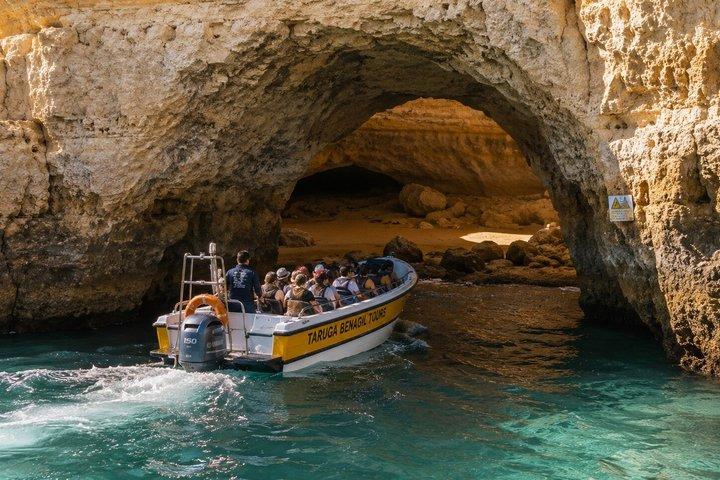 Algarve Tour from Lisbon with Boat Ride to Benagil Caves