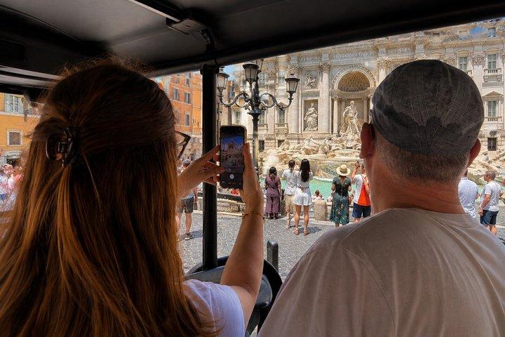 Roma : Tour panoramico della città con golf carrello