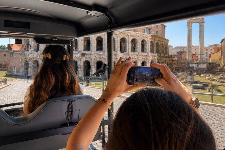 Roma : Tour panoramico della città con golf carrello