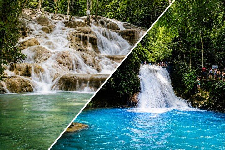 Dunn's River Park & Blue Hole Waterfall Combo de Montego Bay