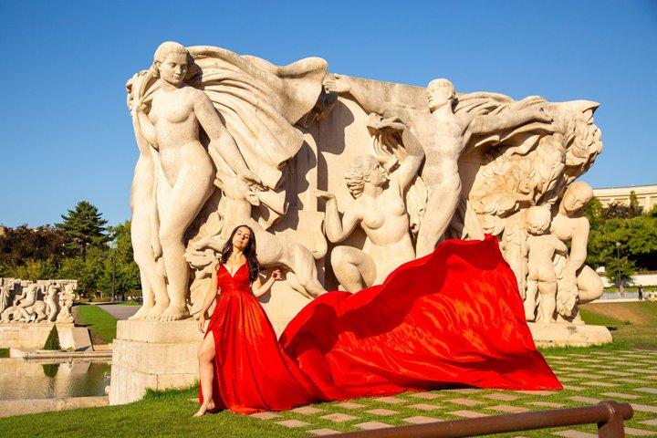 Paris Flying Dress Servizio fotografico e video