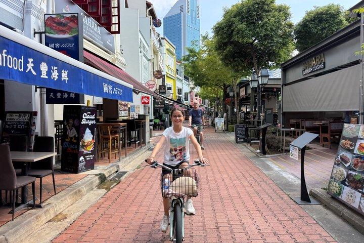 2 timers cykel eventyr gennem Singapore River og Marina Bay