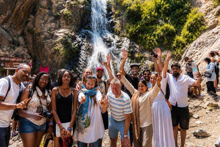 Marrakech: Ourika Waterfalls, Atlas Mountains, and River Lunch