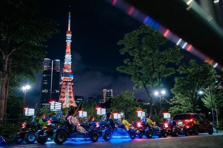 Tokyo Go-Kart Experience Shibuya og Tokyo Tower (IDP påkrævet)