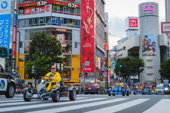 Tokyo Go-Kart Experience Shibuya og Tokyo Tower (IDP påkrævet)