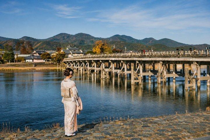 プライベート京都ツアー:嵐山、金閣寺、北部京都