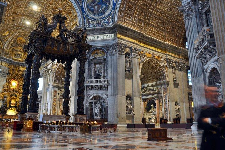 Vaticano, Capilla Sixtina y acceso a la Basílica de San Pedro