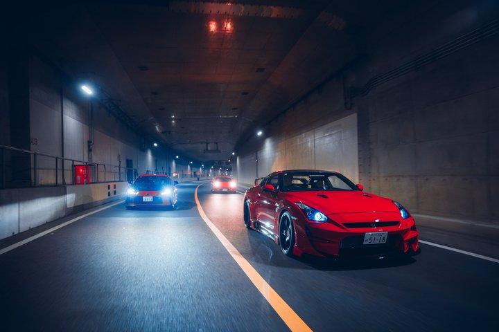 大黒PA見学付き東京JDMナイトセルフドライブツアー