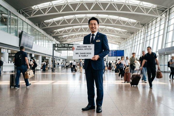 Kansai KIX Airport: Private Transfer to/from Osaka or Kyoto
