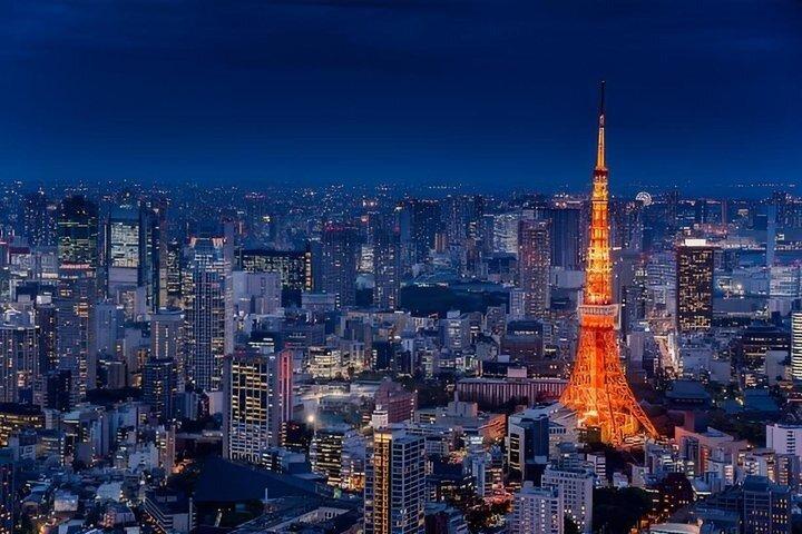 Tokyo privat natttur med Van Engelska Chauffeur