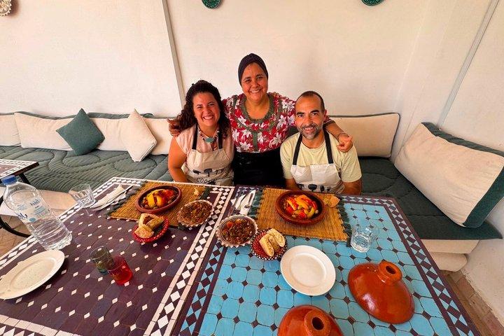 Marrakech Moroccan Cooking Class with Local Market Visit in Riad