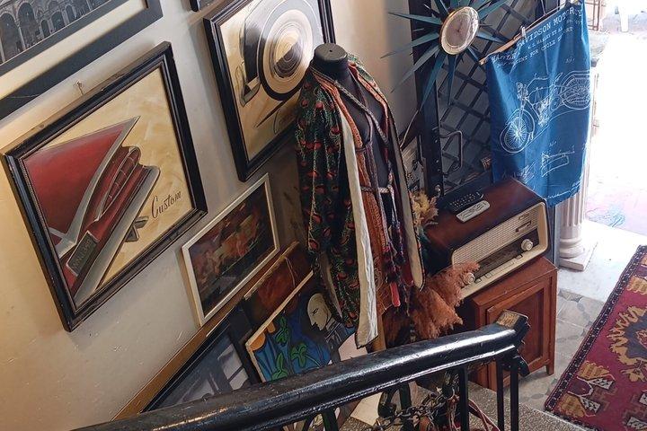 Istanbul Vintage Flea Market & Antique Photo Tour by Motorcycle