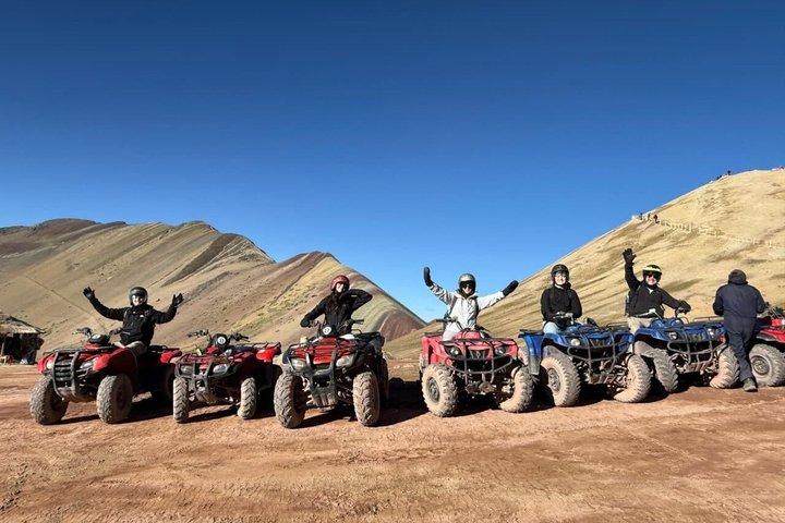 Rainbow Mountain ATV Tour With Meals skip the hike