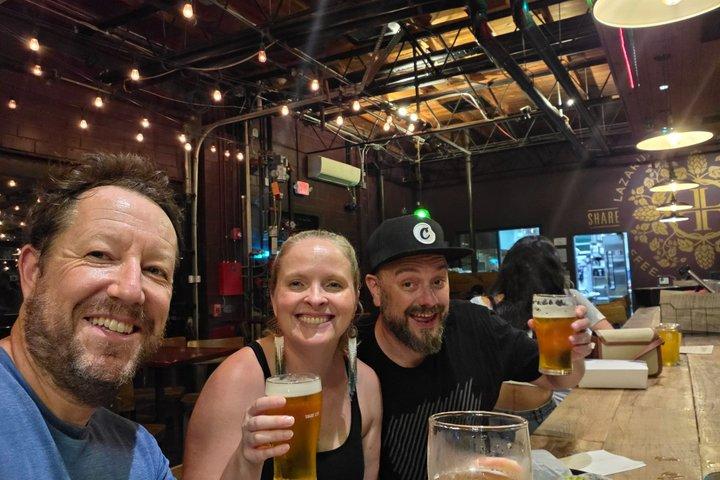 オールインクルーシブ ビール フライト オプション付きペディキャブによるプライベート オースティン ビール醸造所ツアー