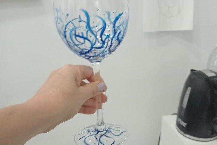 XL crystal glass painting workshop
