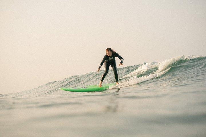 Small Group Surf Lesson in Anza with Professional Coaches